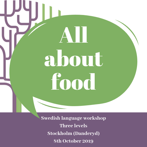 All about food - Swedish language workshops - New in Sweden